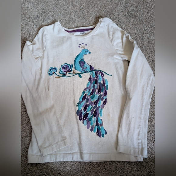 Winter peacock line Gymboree set with matching beanie - Picture 8 of 9